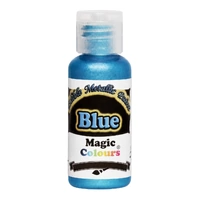 **Magic Colours Edible Metallic Paint - Blue Indigo