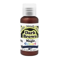 **Magic Colours Edible Metallic Paint - Dark Brown