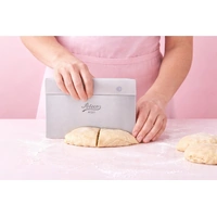 Bench Scraper Stainless Steel Dough - 6 Inch X 4.5 Inch - By Ateco
