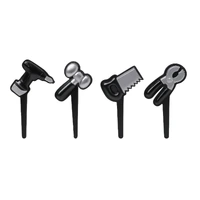 Metallic Tools Cupcake Picks - 8Pieces