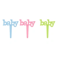 Baby Cupcake Picks 12 Pieces - Baby Shower Cupcake Toppers
