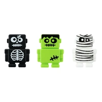 Monsterbot(Rino) Cupcake Rings -6Pieces
