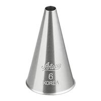 Standard Round Tube #6 Piping Tip - Decorating Tip