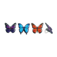 Decopac Butterfly Cupcake Rings Set Of 9 Rings
