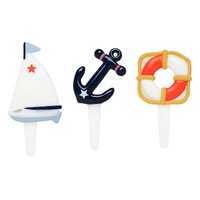 Sea Sailing Cupcake Picks