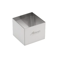 2 Inch Square X 1.75 Inch High Ateco Food Mould / Form