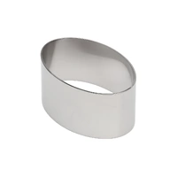 3 Inch Oval X 1.38 Inch High Ateco Food Mould / Form
