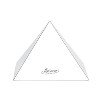 Ateco Pyramid Dessert Mould Stainless Steel - 4.75 Base X 3.25 High