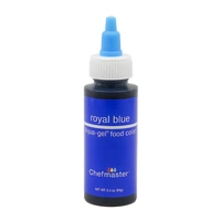 ** 2.3oz 65ml Royal Blue Liqua-Gel Food Colouring Chefmaster