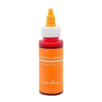 ** 2.3oz 65ml Golden Yellow Liqua-Gel Food Colouring Chefmaster