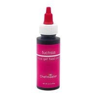 ** 2.3oz 65ml Fuchsia Liqua-Gel Food Colouring Chefmaster