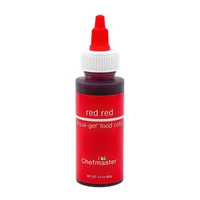 ** 2.3oz 65ml Red Red Liqua-Gel Food Colouring Chefmaster