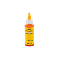 ** 65ml Neon Brite Yellow Liqua-Gel Food Colouring Chefmaster