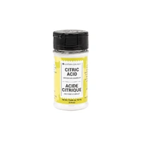 ** Gluten-Free Citric Acid - Anhydrous Granular 3.4oz .