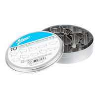 Assorted Animal Cutter Set - 10 Pieces - Ateco Stainless Steel