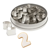 Numeric Cookie Cutter Set-Cake Deocrating Tools- Fondant Cutters Ba7280: Single