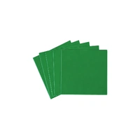 Green 6 X 6  Large Foil For Wrapping Chocolates - 10 Sheets