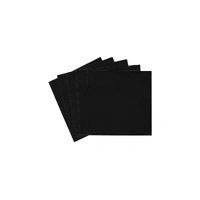 Black 6 X 6  Large Foil For Wrapping Chocolates - 10 Sheets