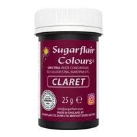 ** Claret - Sugarflair Spectral Paste 25G - Fondant And Buttercream Colour