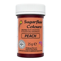 ** Peach - Sugarflair Spectral Paste 25G - Fondant And Buttercream Colour