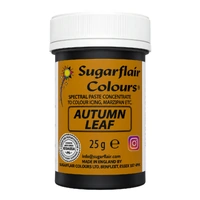 ** Autumn Leaf - Sugarflair Spectral Paste 25G - Fondant And Buttercream Colour