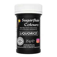 ** Liquorice - Sugarflair Spectral Paste 25G - Fondant And Buttercream Colour