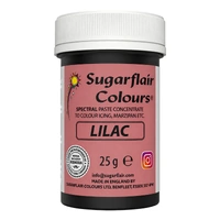 ** Lilac - Sugarflair Spectral Paste 25G - Fondant And Buttercream Colour