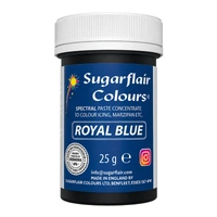 ** Royal Blue - Sugarflair Spectral Paste 25G - Fondant And Buttercream Colour