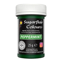 ** Peppermint Sugarflair Pastel Paste 25G - Food Colour