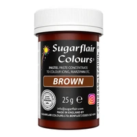 ** Brown Sugarflair Pastel Paste 25G - Food Colour