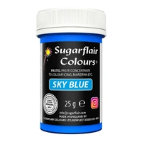 ** Sky Blue Sugarflair Pastel Paste 25G - Food Colour