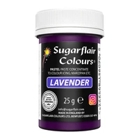** Lavender Sugarflair Pastel Paste 25G - Food Colour
