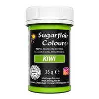 ** Kiwi Sugarflair Pastel Paste 25G - Food Colour