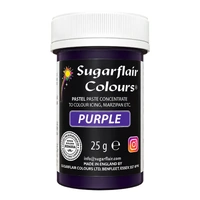 ** Purple Sugarflair Pastel Paste 25G - Food Colour