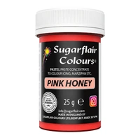 ** Pink Honey Sugarflair Pastel Paste 25G - Food Colour
