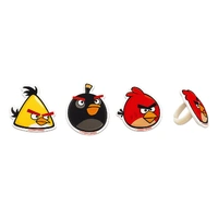 9 Pieces Angry Birds Cupcake Rings Bakery Crafts 