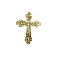 7cm Gold Diamante Cross - CHRISTENING - COMMUNION