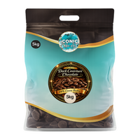 5kg Dark Couverture Chocolate Easy Melts - BARRY CALLEBAUT