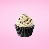 Black Mini 25mm Foil Cupcake Cases - 50 Pieces