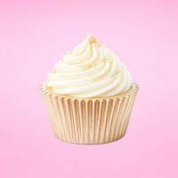 Rose Gold Large Foil Cupcake Cases - 25 Pieces