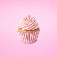 Light Pink Mini 25mm Foil Cupcake Cases - 50 Pieces