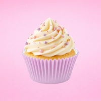 Purple Large Grease-Proof Cupcake Cases - 50 Pieces - Cupcake Case
