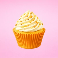 Orange Large Grease-Proof Cupcake Cases - 50 Pieces - Cupcake Case