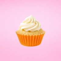 Orange Mini 35mm Grease-Proof Cupcake Cases - 50 Pieces - Cupcake Case