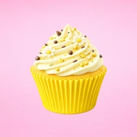 Yellow Large Grease-Proof Cupcake Cases- 50 Pieces - Cupcake Case
