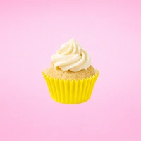 Yellow Mini 25mm Grease-Proof Cupcake Cases - 50 Pieces - Cupcake Case 