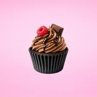 Black Mini 2.5cm Base - 500Pieces Foil Baking Bulk Cupcake Cases Liner