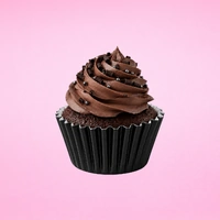 Black Mini 3.5cm Base - 500Pieces Foil Baking Bulk Cupcake Cases Liner