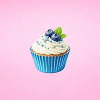 Light Blue Mini 2.5cm Base - 500Pieces Foil Baking Bulk Cupcake Cases Liner