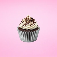 Gun Metal Mini 2.5cm Base - 500Pieces Foil Baking Bulk Cupcake Cases Liner
